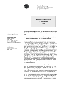 Kommissionsdrucksache 18. Wahlperiode 18/16