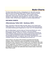 DIE BUDO CHARTA (Übersetzung: Feliks Hoff, Hamburg 1997)
