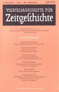 Heft 2 - Institut für Zeitgeschichte