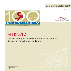 Hedwig - Zur Giessener Elektronischen Bibliothek - Justus