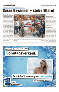 Obersee Nachrichten, 17.12.2015