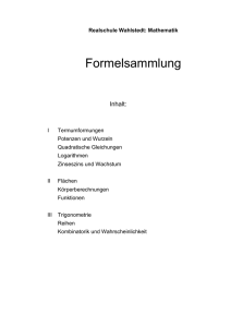 Formelsammlung - paukerpage.de