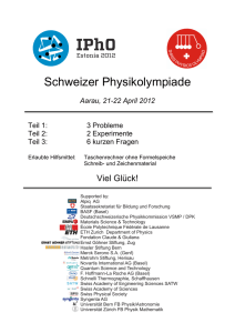 Schweizer Physikolympiade