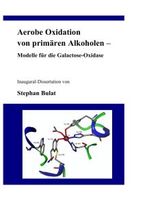 Aerobe Oxidation von primären Alkoholen –