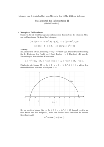 Mathematik für Informatiker II