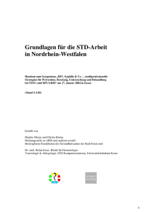 Grundlagen der STD-Arbeit in NRW - vak