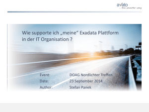 Support Exadata