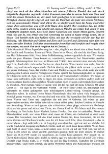 Eph 4, 22-32 19. Sonntag nach Trinitatis – Oßling, am