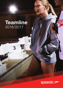 Speedo Teamline Katalog 2016 - SWIM