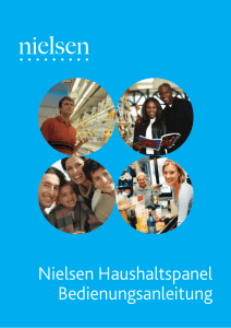 TEIL C: Einkäufe scannen - Nielsen Partner Service