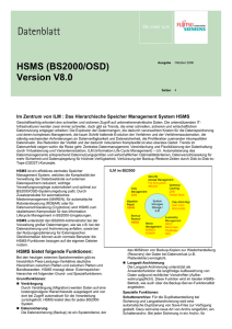 Datenblatt: HSMS V8.0