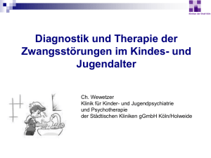 Diagnostik und Psychoedukation