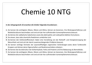 Grundwissen Chemie 10 NTG