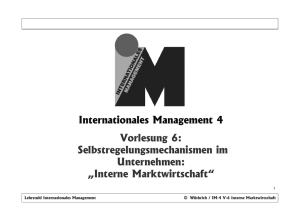 Interne Marktwirtschaft