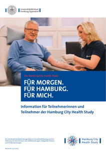 Teilnehmerinformation - Hamburg City Health Study