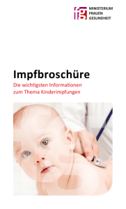 Impfbroschüre - Bundesministerium für Gesundheit und Frauen