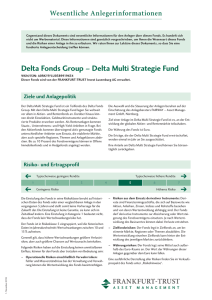 Delta Fonds Group – Delta Multi Strategie Fund