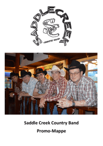 - Saddle Creek Country Band