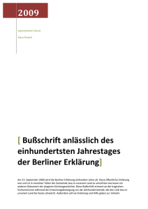 Bußschrift Berliner Erklärung_20090901