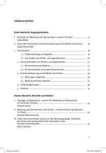 Inhaltsverzeichnis - Berliner Wissenschafts