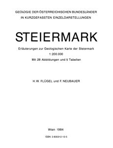 steiermark - Online Katalog der Geologischen Bundesanstalt