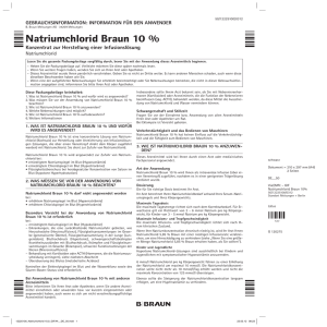 Natriumchlorid Braun 10 - Shop