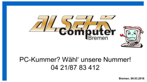 9. März 2016 - ALSEHK Computer Bremen