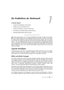 Die Krabbelkiste der Mathematik - Wiley-VCH