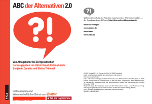 ABC der Alternativen 2.0 - Institut Solidarische Moderne