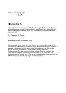 Hepatitis A