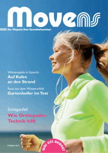 Wie Orthopädie- Technik hilft - Movens