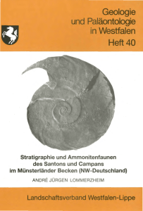 Geologie und Paläontologie in Westfalen