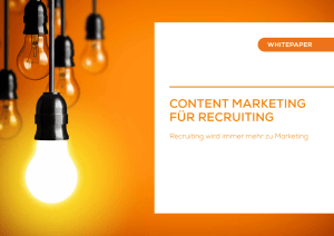 content marketing für recruiting - Institute for Competitive Recruiting