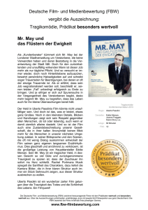 Mr. May Filmbewertung - Mr. May und das Flüstern der Ewigkeit