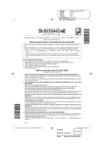 Information für den Anwender Natrium chloratum D6