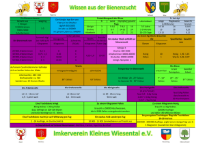 Info-Plakat - Imkerverein Kleines Wiesental eV