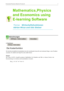 Economical Functions Deutsche Version.nb