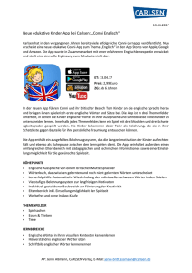 Neue edukative Kinder-App bei Carlsen: „Conni Englisch“