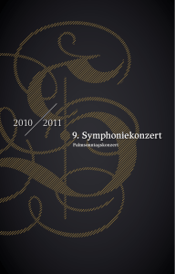 2010 2011 9. Symphoniekonzert