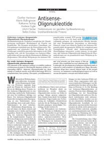 Antisense- Oligonukleotide