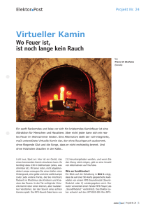 Virtueller Kamin - Elektor MAGAZINE