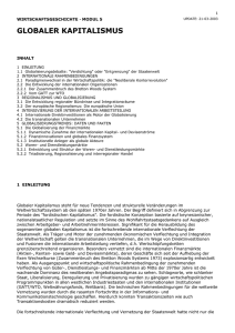 Wirtschaftsgeschichte Modul 5