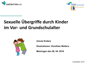 Sexualisierte Gewalt von Kindern im Übergang von Kindergarten