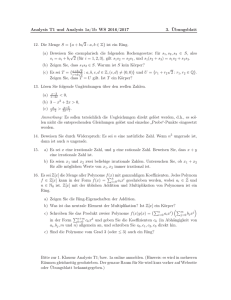 Blatt 3 - Mathematics TU Graz
