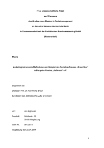 Masterarbeit Fernstudium Sozialmanagement WiSe 2013 2014 Eig