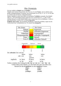 Grammatik Deutsch 3