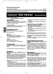 Calcium 1000 HEXAL