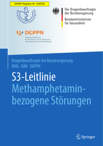 S3-Leitlinie Methamphetamin-bezogene Störungen, 1. Auflage