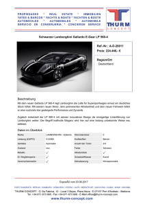 Schwarzer Lamborghini Gallardo E-Gear LP 560-4 Ref.-Nr.: A