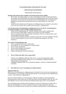 Initial proposed SmPC plus proposed revisions